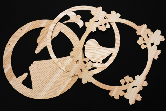 木製リースのキット